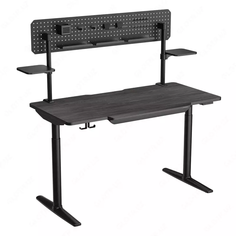 Игровой компьютерный стол (электропривод) "Cougar" E-ODYSSEY (Арт. - 46173) Черный