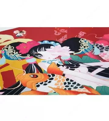 Игровая поверхность Varmilo Peony Desk Mat XL