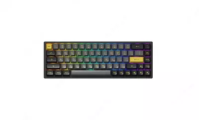 Клавиатура Akko 3068B Plus Black&Gold CS Jelly Purple RGB