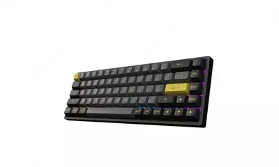 Клавиатура Akko 3068B Plus Black&Gold CS Jelly Purple RGB