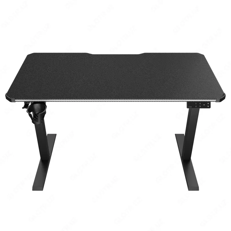 Игровой компьютерный стол (электропривод) "Cougar" E-Ares 120EU (Арт. - 46256) Черный