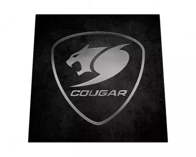 "Cougar" COMMAND polga mo'ljallangan gilamcha, 1100x1100x4 mm (4694-modda) Qora