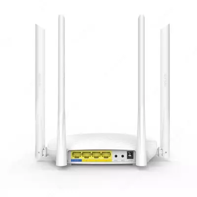 Wi-Fi роутер "Tenda" F9, Ethernet, 4 антенны (Арт. - 17190) Белый