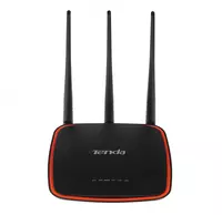 Точка доступа (Wi-Fi роутер) Tenda AP5  3 антенны (Арт. - 17214) Черный/красный