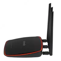   Точка доступа (Wi-Fi роутер) Tenda AP5  3 антенны (Арт. - 17214) Черный/красный