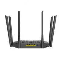   Двухдиапазонный Wi-Fi роутер (гигабитный) Tenda AC21  6 антенн (Арт. - 17375) Черный
