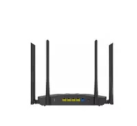   Двухдиапазонный Wi-Fi роутер (гигабитный) Tenda AC19 Ethernet  4 антенны (Арт. - 17345) Черный