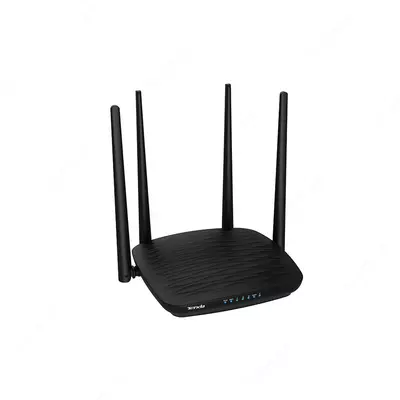 Двухдиапазонный Wi-Fi роутер (гигабитный) "Tenda" AC5 Ethernet, 4 антенны (Арт. - 17187) Черный