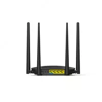   Tenda AC5 Ethernet ikki diapazonli gigabitli Wi-Fi router  4 ta antennaga ega (mahsulot raqami 17187) Qora