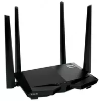 Двухдиапазонный Wi-Fi роутер (гигабитный) Tenda AC6 Ethernet  4 антенны (Арт. - 17154) Черный - 