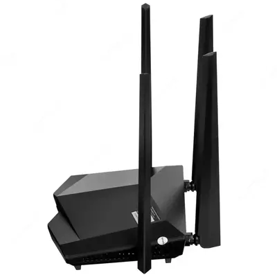 Двухдиапазонный Wi-Fi роутер (гигабитный) "Tenda" AC6 Ethernet, 4 антенны (Арт. - 17154) Черный