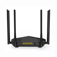  Двухдиапазонный Wi-Fi роутер (гигабитный) Tenda AC6 Ethernet  4 антенны (Арт. - 17154) Черный Только в розницу