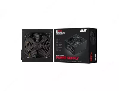 Блок питания 2E BASIC POWER (400W), 230V, 80%, APFC, 120мм, MB(20+4), CPU(4+4), 4xSATA, 1xPCIe(6+2),