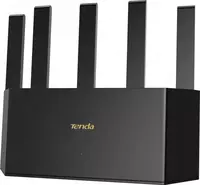 Tenda TE6L Pro 5 antenn ikki diapazonli gigabitli router (mahsulot raqami 17630) Qora
