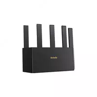 Tenda TX2L Pro 5 antenn ikki diapazonli gigabitli router (mahsulot raqami 17631) Qora