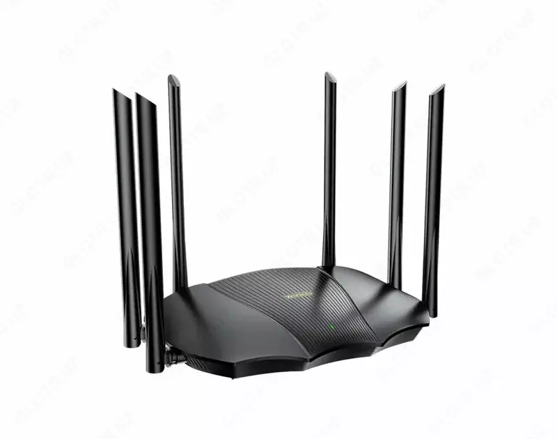 Двухдиапазонный маршрутизатор (гигабитный) "Tenda" TX3000 Pro, 6 антенн (Арт. - 17633) Черный
