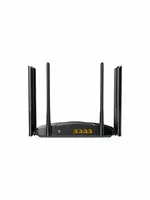  Tenda TX3000 Pro 6 ta antennali ikki diapazonli gigabitli router (mahsulot raqami 17633) Qora Chakana savdo