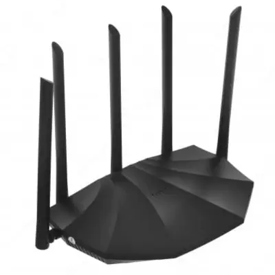 Двухдиапазонный маршрутизатор (гигабитный) "Tenda" TX2 Pro, 5 антенн (Арт. - 17635) Черный