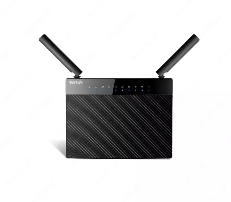 Tenda AC9 Ethernet Wi-Fi Router 2 ta antennaga ega (Mahsulot raqami 17153) Qora
