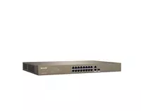   Tenda TEF1218P 16-Portli PoE Switch (Boshqarilmaydigan) 2 ta SFP 10/100/1000 Mbit/s (Qism raqami 17139)