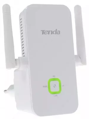 Tenda A301 simsiz signal kuchaytirgichi 2 ta antennaga ega (mahsulot raqami 17210) Oq rang