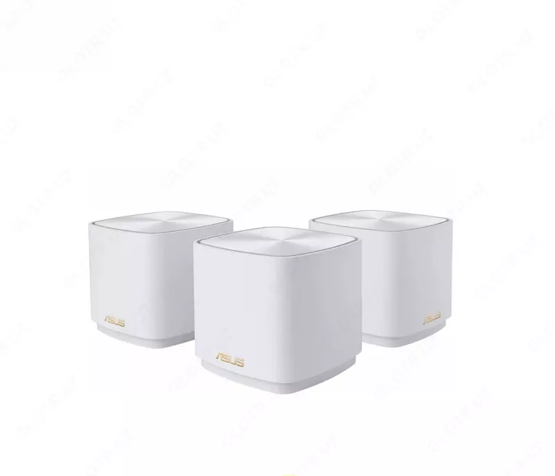 ASUS ZenWiFi XD4 Plus Wi-Fi Mesh tizimi, 3 ta to'plam / Oq / 90IG07M0-MO3C40 (Mahsulot raqami 17522)