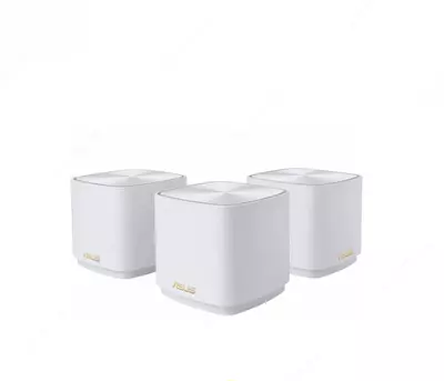 ASUS ZenWiFi XD4 Plus Wi-Fi Mesh tizimi, 3 ta to'plam / Oq / 90IG07M0-MO3C40 (Mahsulot raqami 17522)