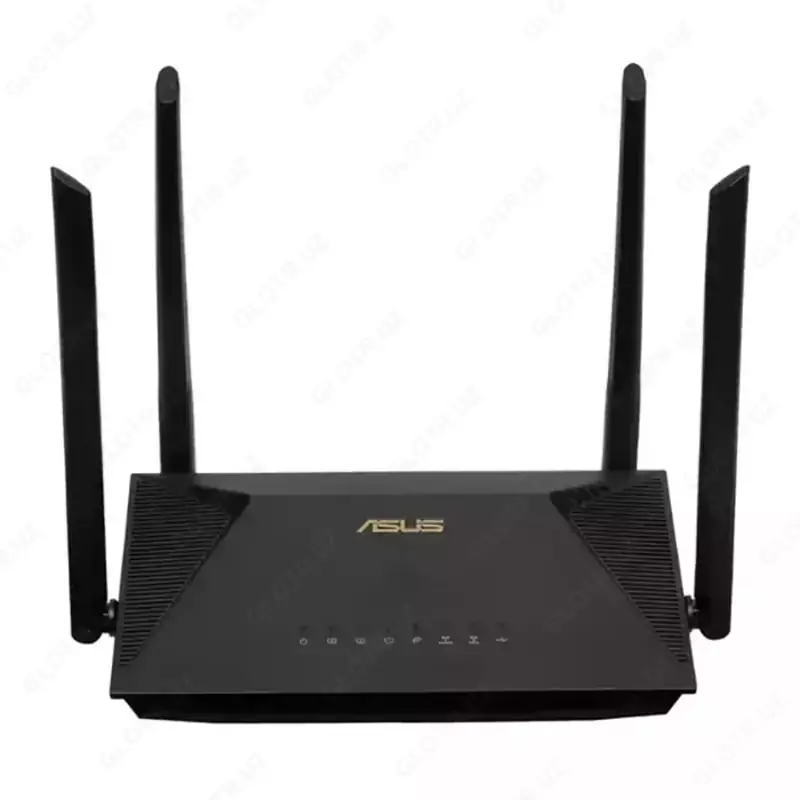 Wi-Fi router "ASUS RT-AX1800U, 4 ta antenna, 90IG06P0-MO3520 (17539-modda) Qora