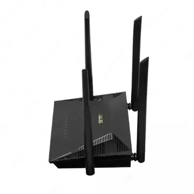 Wi-Fi router "ASUS RT-AX1800U, 4 ta antenna, 90IG06P0-MO3520 (17539-modda) Qora