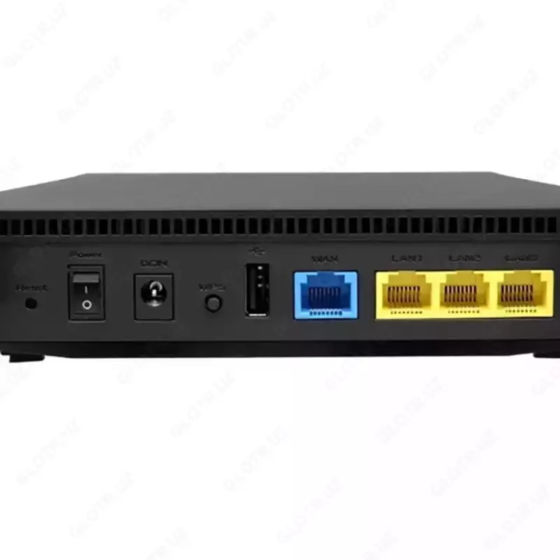 Wi-Fi router "ASUS RT-AX1800U, 4 ta antenna, 90IG06P0-MO3520 (17539-modda) Qora