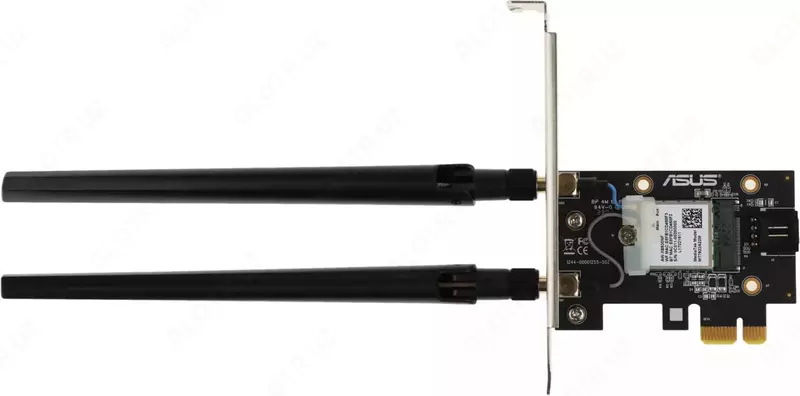 Wi-Fi adapteri "ASUS" PCE-AXE5400, 90IG07I0-ME0B10 (17516-modda)