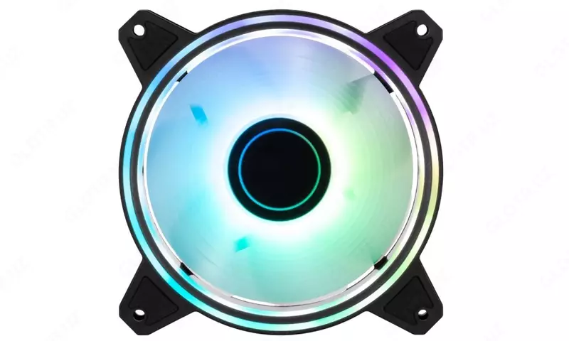 Корпусный вентилятор 2E Gaming Air Cool Infinity M ACF120IMW-ARGB, 120mm, 1200rpm, 3pin, 3pin+5VAura, 22dBa