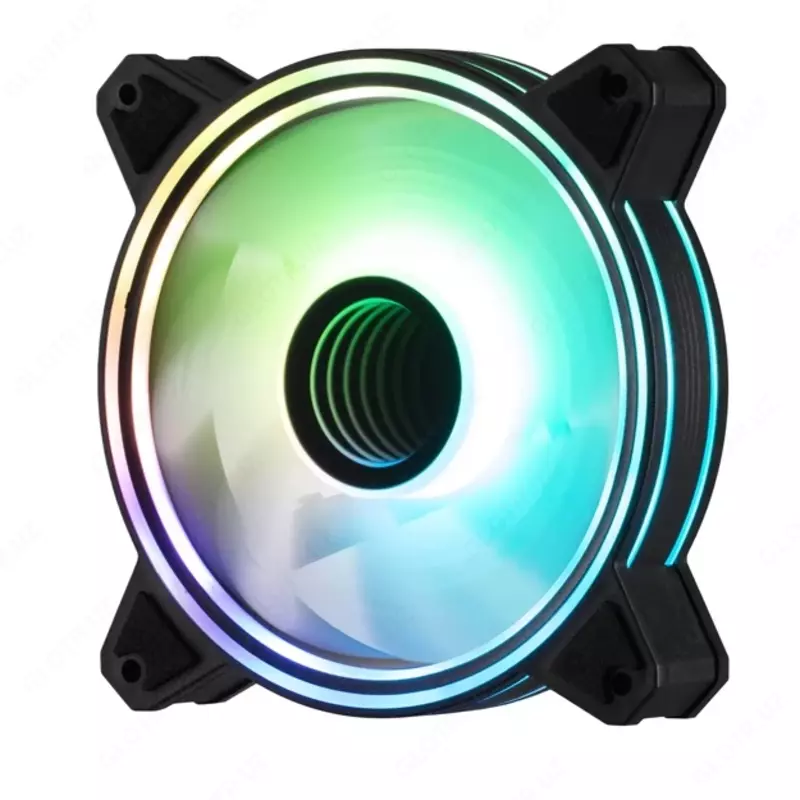 Корпусный вентилятор 2E Gaming Air Cool Infinity M ACF120IMW-ARGB, 120mm, 1200rpm, 3pin, 3pin+5VAura, 22dBa