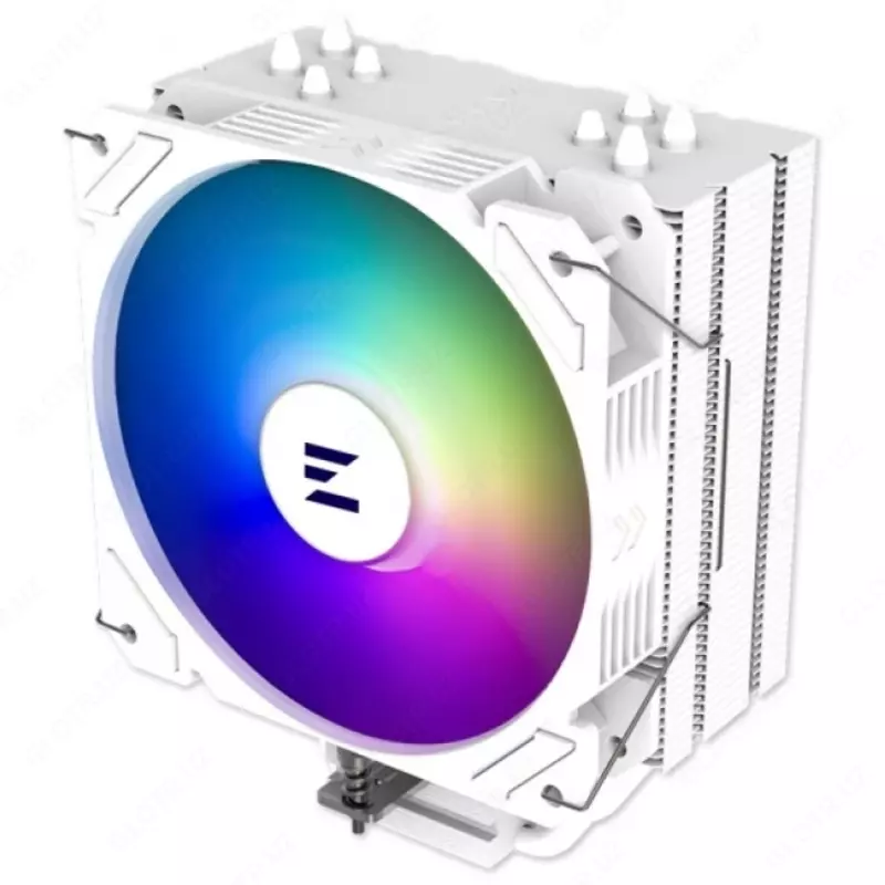 Корпусный вентилятор для ПК 2E GAMING Air Cool ACF120MW-ARGB, 3x120мм, 2000rpm, 4pin PWM +5VARGB, 20.5dBa, белый