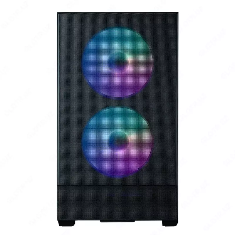 Корпус Zalman P30 AIR без БП, 1xUSB3.0, 1xUSBType-C, 3x140мм ARGB, VGA 392мм, LCS ready, TG Side Panel, mATX, чёрный,P30AIRBLACK