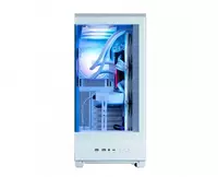 Корпус Zalman P50 DS без БП  2xUSB3.0  1xUSBType-C  4x120мм ARGB  VGA 435мм  LCS ready  TG Side Panel  ATX  белый P50DSWHITE