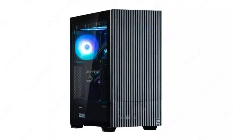Корпус Zalman Z10 DS, без БП, 2xUSB3.0, 1хUSB Type-C, 2х120мм, 1x120мм ARGB, TG Side Panel, ATX, Monitor, чёрный,Z10DSBLACK