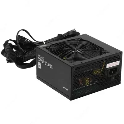 Блок питания Zalman Decamax (500W) 85%, 80 Plus, 120мм, 1xMB 24pin(20+4), 1xCPU 8pin(4+4), 3xMolex, 4xSATA, 2xPCIe 8pin(6+2),ZM500-LX3