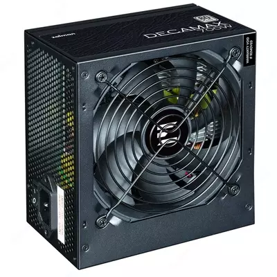 Блок питания Zalman Decamax (700W) 85%, 80 Plus, 120мм, 1xMB 24pin(20+4), 1xCPU 8(4+4)+4pin, 3xMolex, 6xSATA, 4xPCIe 8pin(6+2),ZM700-LX3