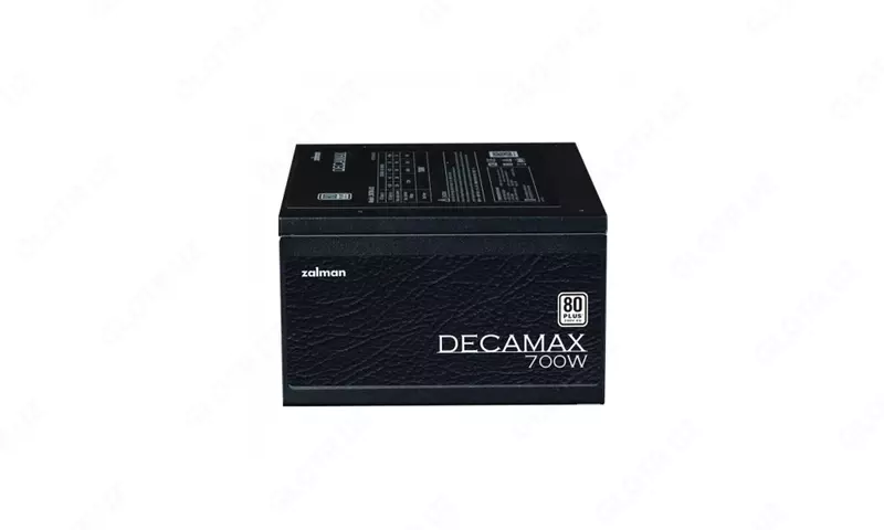 Блок питания Zalman Decamax (700W) 85%, 80 Plus, 120мм, 1xMB 24pin(20+4), 1xCPU 8(4+4)+4pin, 3xMolex, 6xSATA, 4xPCIe 8pin(6+2),ZM700-LX3