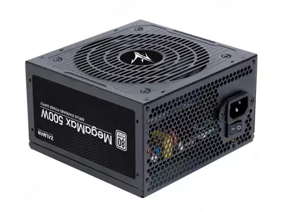 Блок питания Zalman MegaMax 600-TXII (600W), 200-240 VAC,86%, 80+,aPFC, 120мм, MB24, CPU(4+8), 6xSATA ,2xPCIe, 4xMOLEX, 1xFDD,OPP,OVP,UVP,SCP