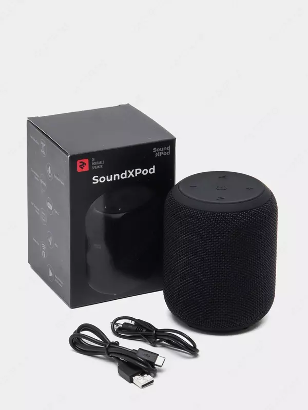 Акустическая система 2E SoundXPod TWS, MP3, Wireless, Waterproof black