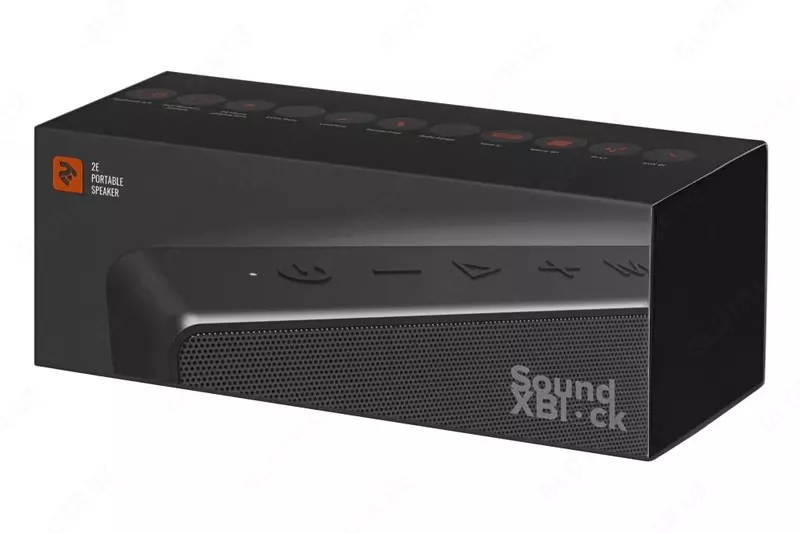 Акустическая система 2E SoundXBlock TWS, MP3, Wireless, Waterproof Black