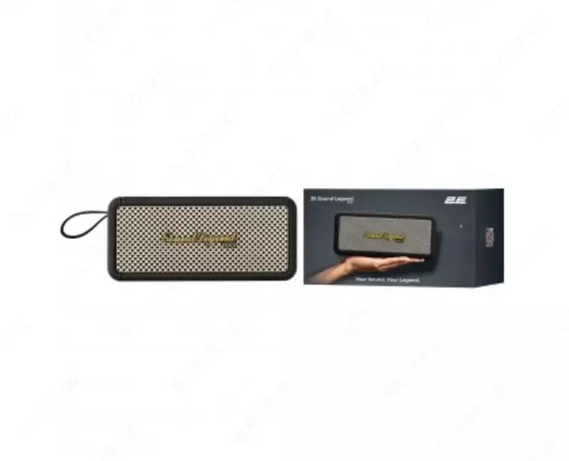 Портативная акустическая система 2E SoundLegend Mini 40Вт, BT 5.3, TWS, FLAC, MP3, WAV, EQ, Power Ba,