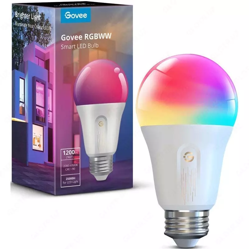 Умная лампа Govee H6009 Smart Wifi&BLE Light Bulb Белый