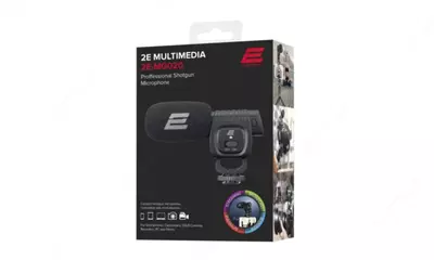 Микрофон пушка 2Е MG020 Shoutgun Pro, on/of, 3.5mm
