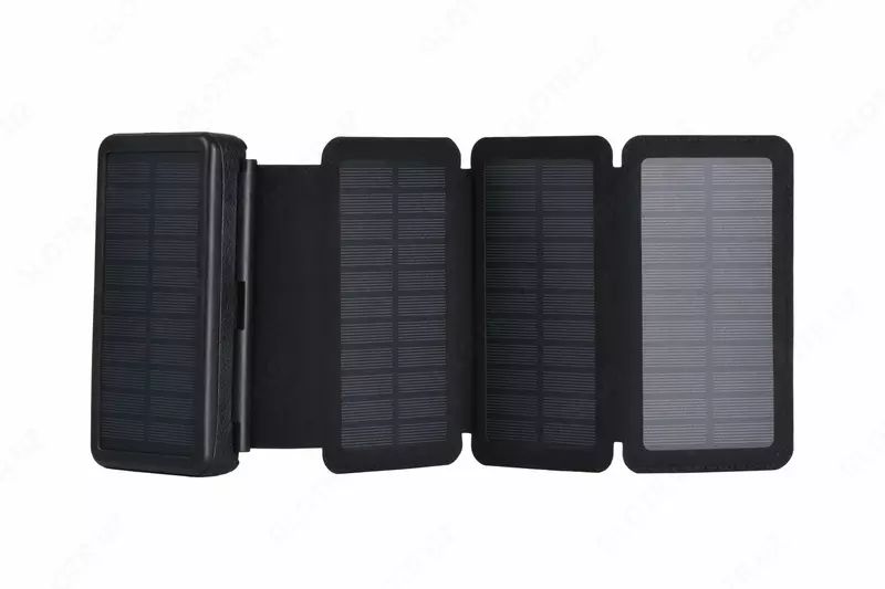 Портативное зарядное устройство Power Bank 2E Solar 20000mAh Black