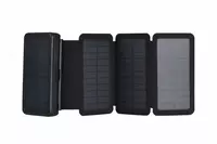   Портативное зарядное устройство Power Bank 2E Solar 20000mAh Black