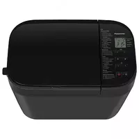 Хлебопечь Panasonic 550W  30 программ  до 1.25 кг  металлическая  чёрная