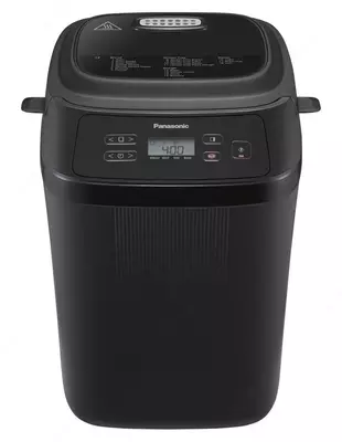Хлебопечь Panasonic 550W, 30 программ, до 1.25 кг, металлическая, чёрная